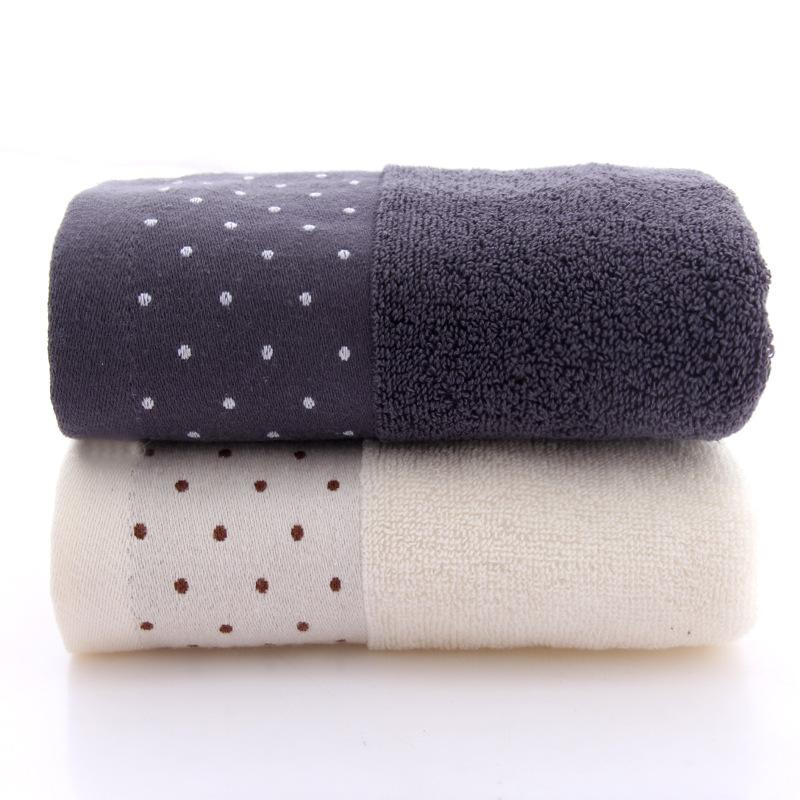 2Pcs Bathroom Cotton Towels Set 35x75cm 70x140cm Brown White Blue Hand Face Bath Towel Soft Gift Absorbent Sport Towel