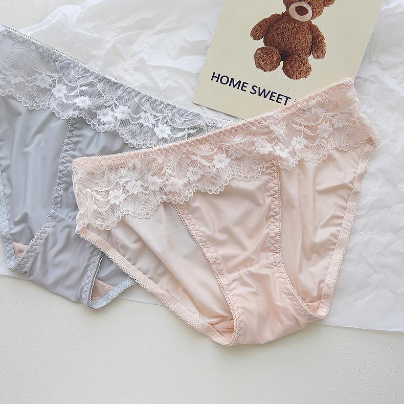 French Lace Satin Lingerie Set: Push-Up, Wire-Free, Anti-Sagging Bra for Small Busts