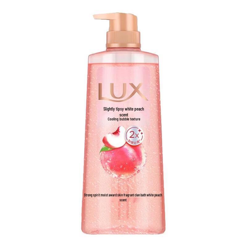 lux Sweet Peach Bubble Shower Gel