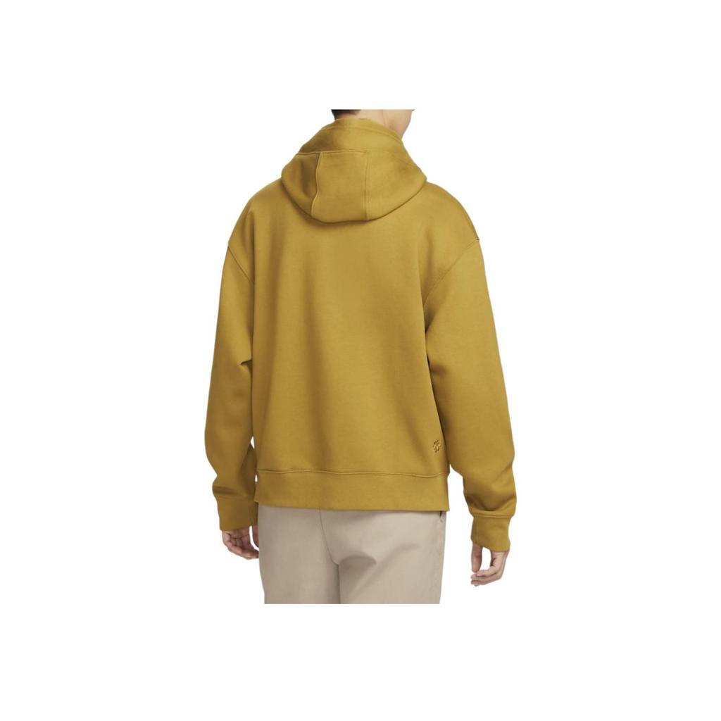 Nike Sportswear Therma-Fit Tech Solid Color Hooded Fleece Casual Sweatshirt Men Sweatshirt Copper FB7828-716