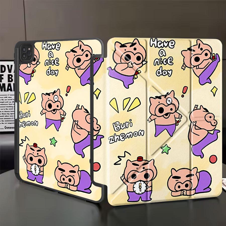 

Cra-yons Shin-chans Anime Tablet Case For iPad Air 4 5 M3 M2 1 2 M4 11inch Mini 6 7 Pro 2025 Pro 11th 10th 9th 8th 7th 12.9inch iPad Mini 6 8.3