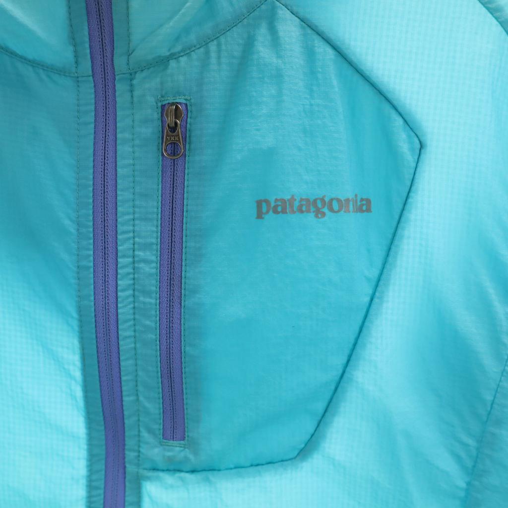 Patagonia Nylon Jacket XS Light Blue 24146SP16 Outdoor Packable Women Used