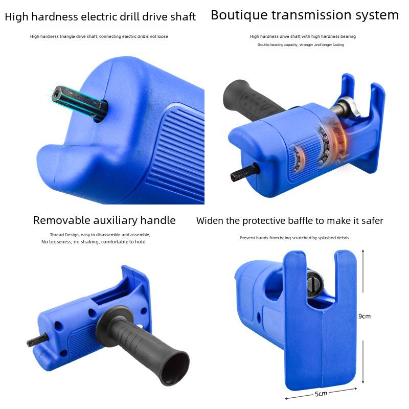 Ferăstrău electric multifuncțional de mână: Conversia unei bormașini într-o unealtă de prelucrare a lemnului cu sabie