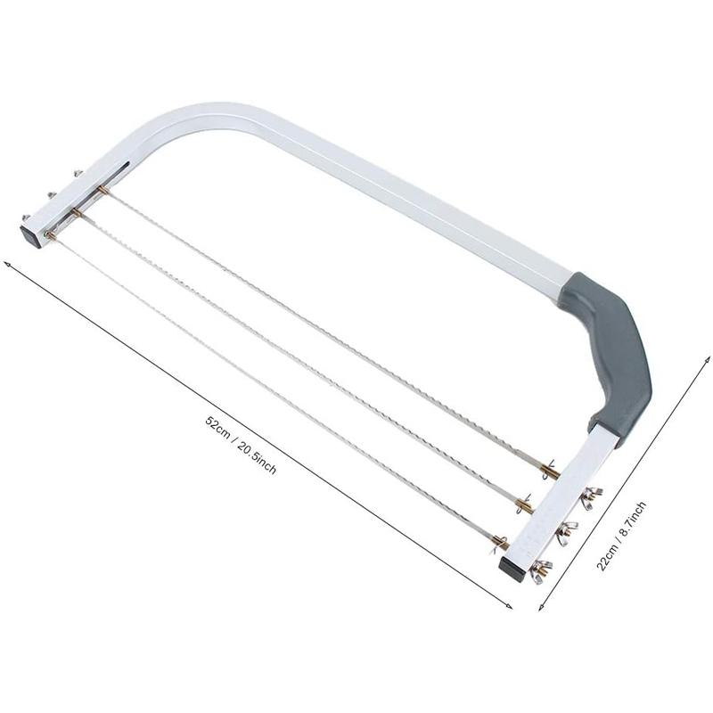 Adjustable 3 Blades Cake Cutter Stainless Steel Interlayer Cake Slicer Baking Tool Leveler Toast Cut Saw Bread Cutter Slicer