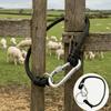 Weaving Rope Buckle Farm Anti-collision Door Lock Wear Resistant Stable Door Holder  Paddock