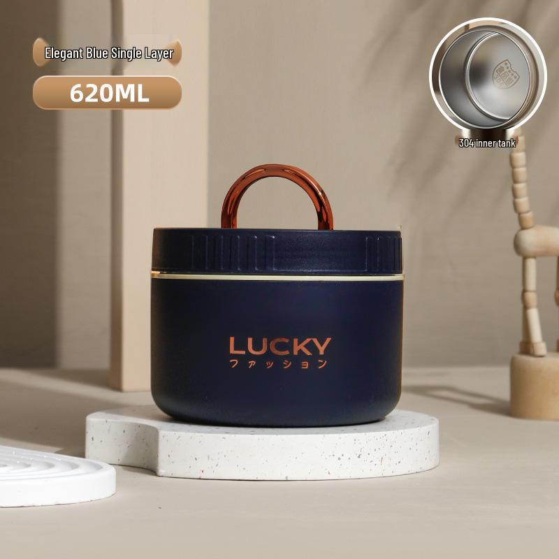 304 Stainless Steel Bento Box - Multi-Layer Partitioned Lunch Container for Students and Office Workers