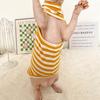 Spring Autumn Winter Sphynx Cat Clothes Thicken Kittens Jumpsuit For Sphinx Cats Striped Hoodies Warm Costume DevonRex Shirt