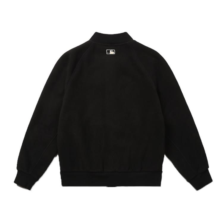 New MLB Velvet Jackets Unisex Black 31JP05061-43L