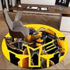 Bumblebee,Transformers Chair mat Round Rug Office carpet, Non slip, Suitable for Living Rooms, Bedrooms decor.1205142a