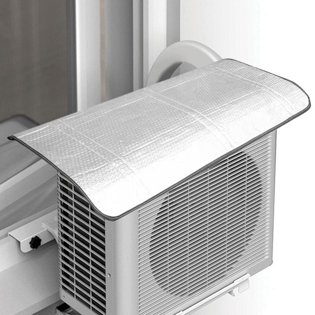 AC Covers for Outside Outside Magnetic Split Air Conditioner Protection Waterproof UV Protection Sun Shade Heat-Insulated Rain