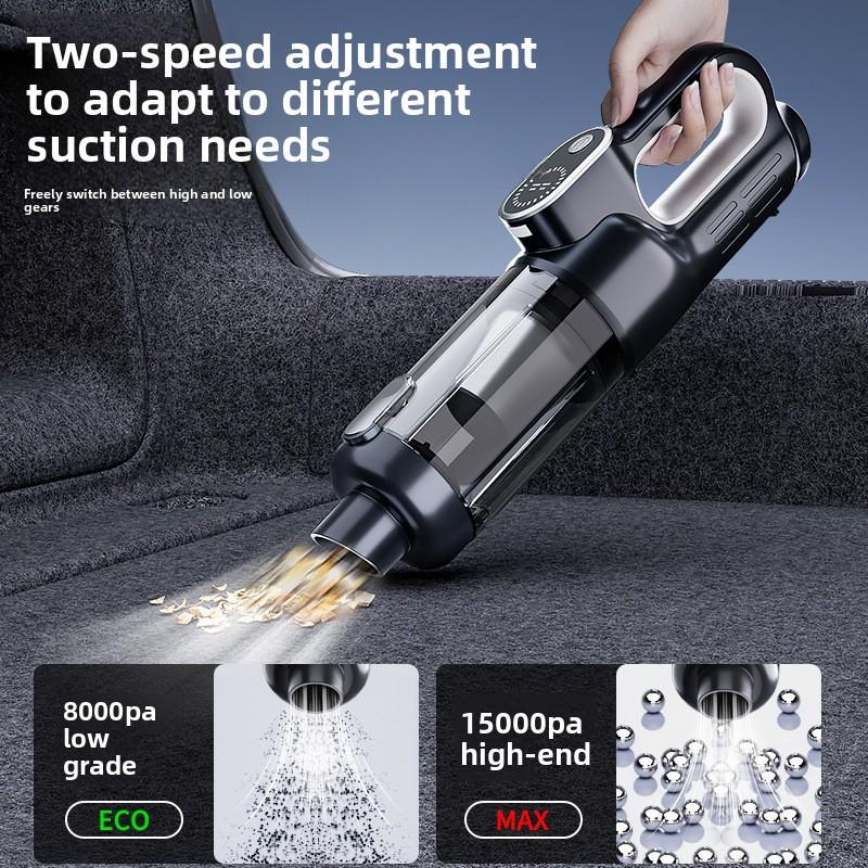 Xiaomi Wireless Car Vacuum Cleaner Multi-function Brushless Mini High-Power Dual-Purpose Integrated Household Inflatable Dust Blower