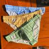 Men's Pure Cotton Breathable Sexy Triangle Underwear Low Waist Comfortable Underwear