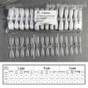 Moshang Fingertip Wearable Nails - 300-Piece Manicure Nail Tips Set