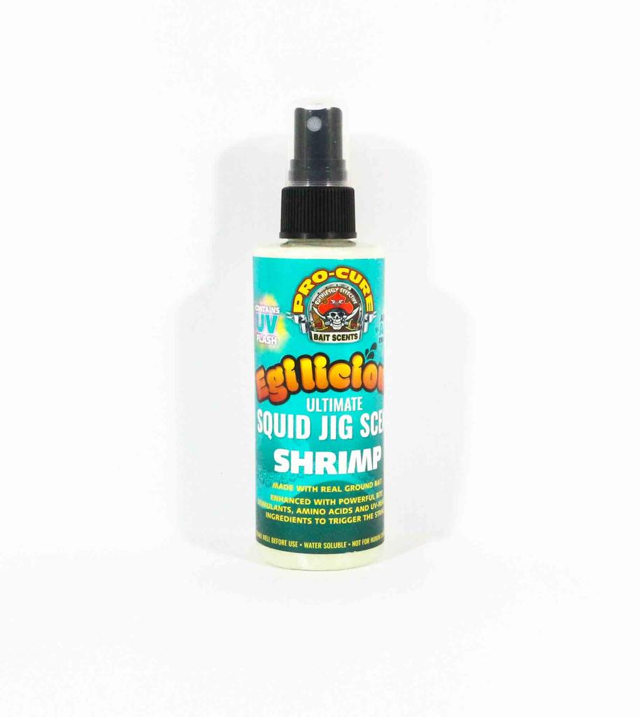 Pro Cure Egilicious Squid Scent Spray Bottle 115 Ml Shrimp (3005)