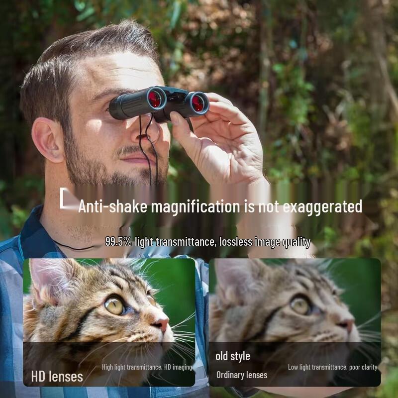 Miling 8x21 High-Definition Anti-Shake Binoculars