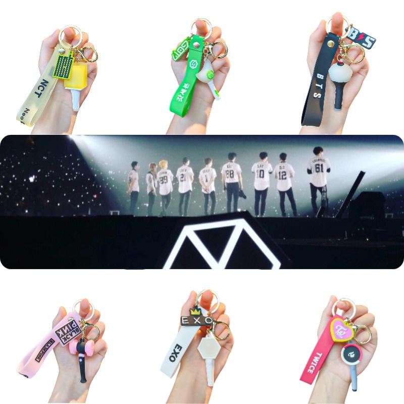 Blackpink Support Stick Keychain Trendy Hammer Pendant For Fans Of Korean Group Blackpink