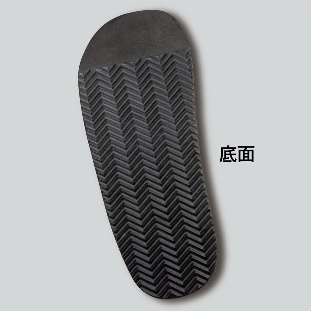 Alphax Men's Sliet Indoor Core Training Slippers, Black, Size 25.0-27.0cm