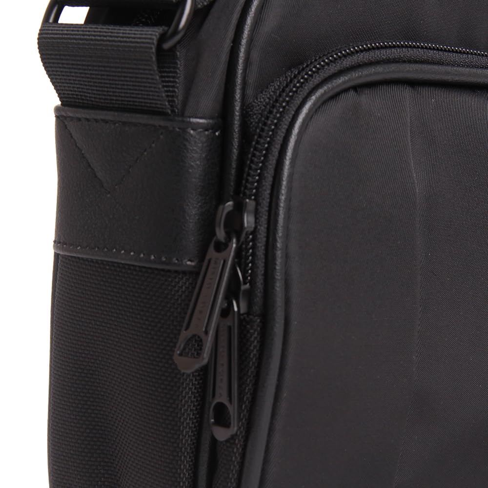 Horizontal Shoulder Bag FMN31 Black [Misto Forza]