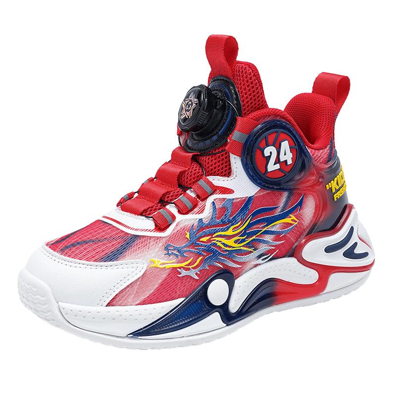 Luxury Boy Sneaker 2025 New Fashion Outdoor Kids Basketball Shoes Soft Sole School Children Sports Shoes for Boy 4 To 12 Years