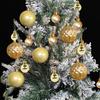 Christmas Ball Ornaments 40 Pieces Holiday Decorative Balls Hangable Christmas Ornament For Housewarming Living Room Indoor