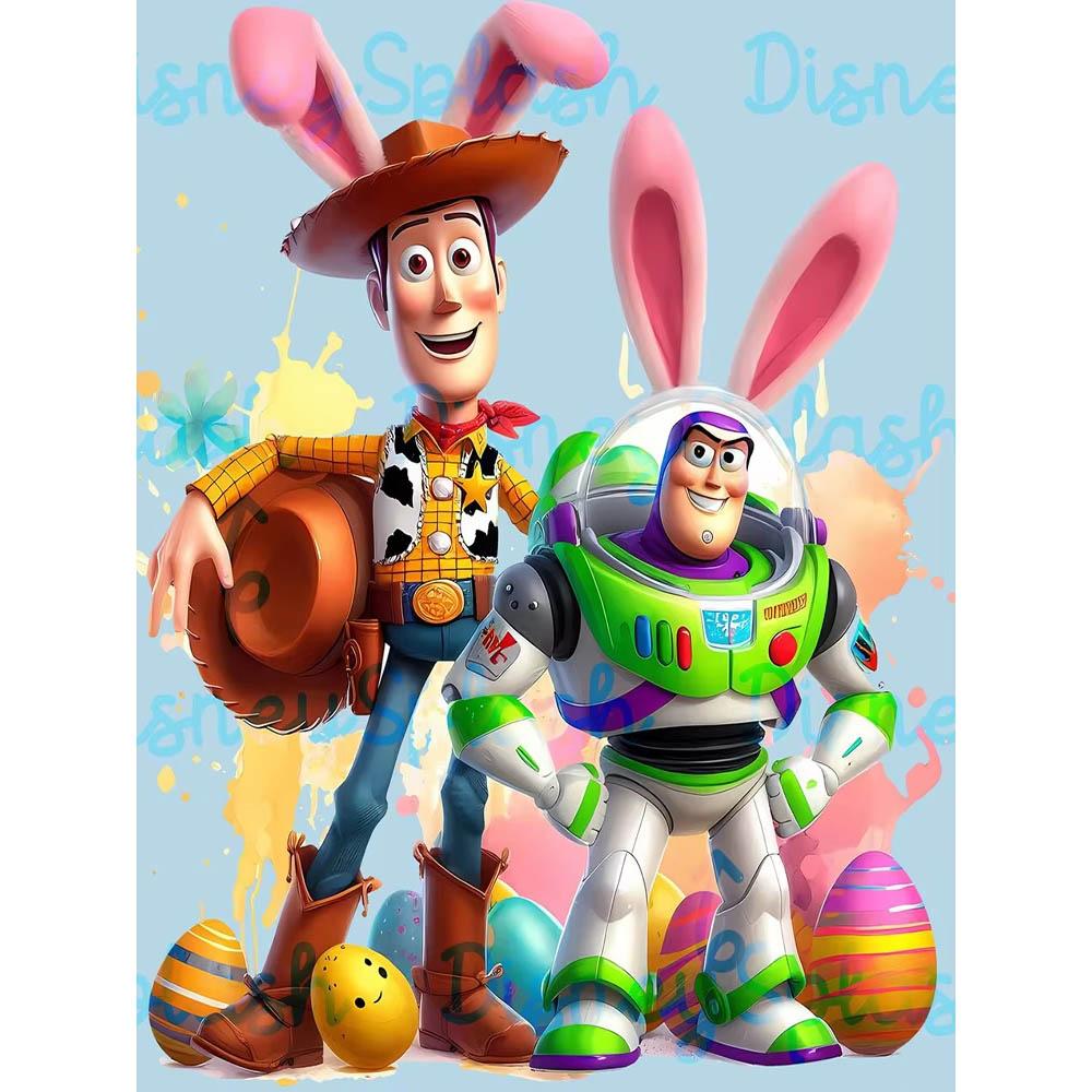 Rabbit Ear Eevee Frozen Anna Elsa Diamond Painting New Full Diamond Cute Girly Style Handmade DIY Diamond Embroidery Material Pack