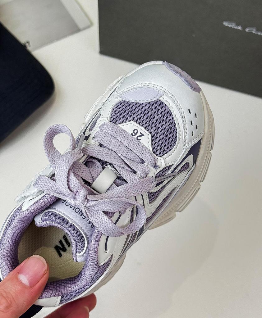 Spring 2026 Kids' Color-Washed Lightweight Dad Sneakers