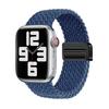 Magnetic Buckle Nylon Watch Strap for Apple Watch Series 5-10 Smartwatches