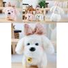 Small Plush Dog Keychain With Premium Velvet Material For Kids Gift And Decor
