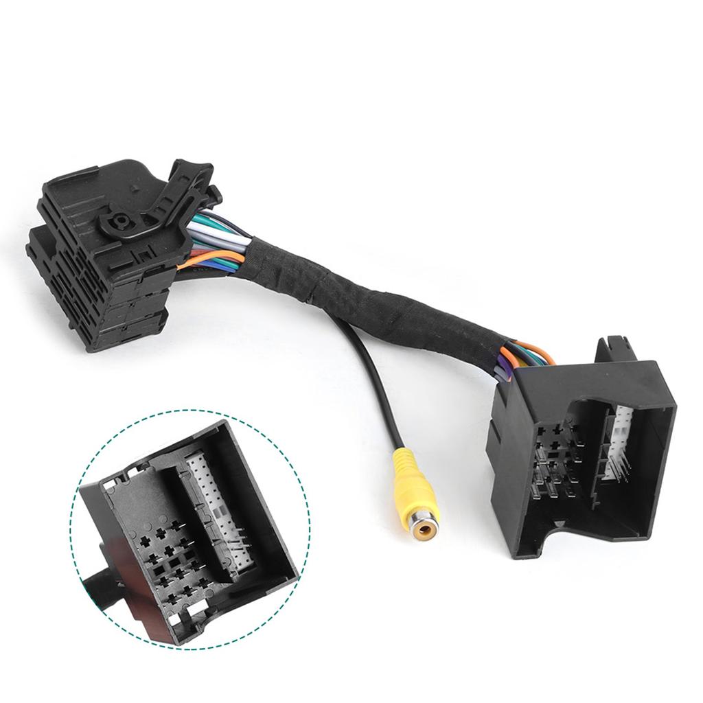 RCC Radio NAC Wireless Cable Adapter with Reversing Rear View Fit for Peugeot 308 308S 408 20182021