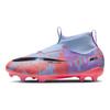 Nike Zoom Mercurial Superfly 9 Academy MG GS Dream Speed ​​6 Pack Detské tenisky Blue Cobalt-Bliss Fuchsia-Dream DX1816-405