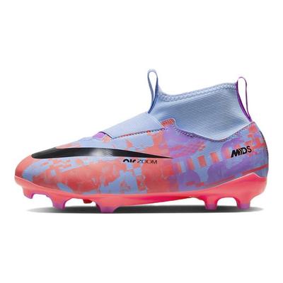 Zoom Mercurial Superfly 9 Academy MG GS Pacchetto Dream Speed 6 Scarpe da Ginnastica per Bambini Blu Cobalto-Beatitudine Fucsia-Sogno DX1816-405