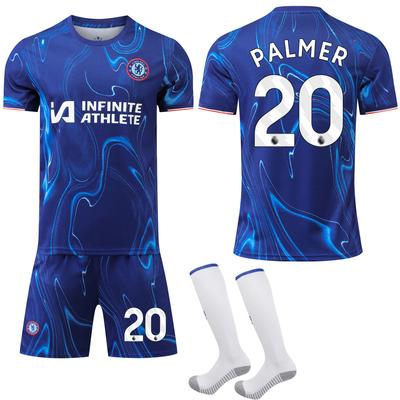 2024-25 Chelsea Football Jersey Set Jersey No. 20 Palmer 7 Neto 14 Felix Jersey Spot