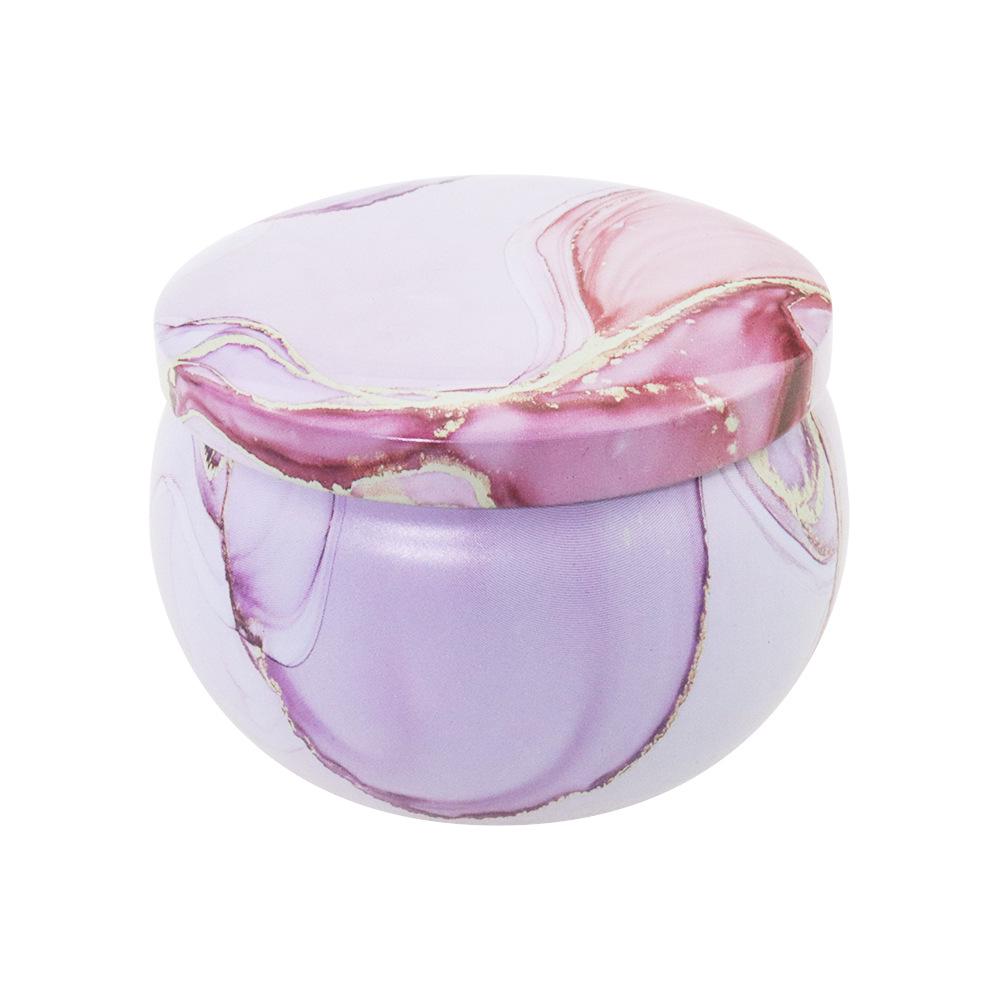 2.2 Oz Tea Pear Paste Candy Tin Gift Box with Candle Can Storage