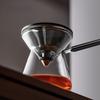 Elegant Cup Glass Teapot Magnetic Suction Tea Water Separation Home Office One-Click Filtering High-End Tea Set