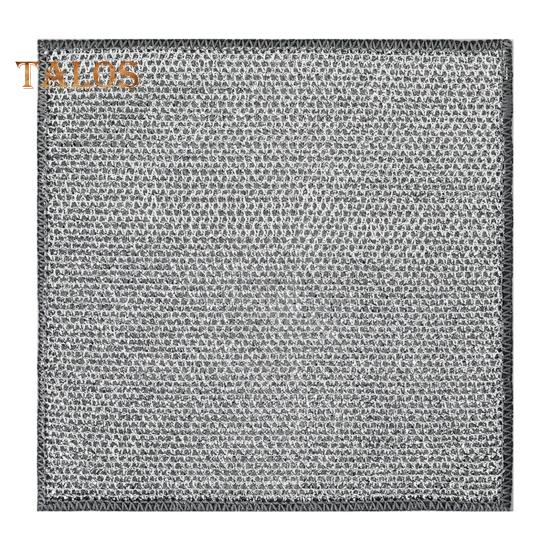 

Тряпка для мытья посуды из стальной проволоки, быстросохнущая многоразовая ткань для удаления масляных пятен, двухсторонняя металлическая сетка для мытья посуды, сетчатая ткань серебряный