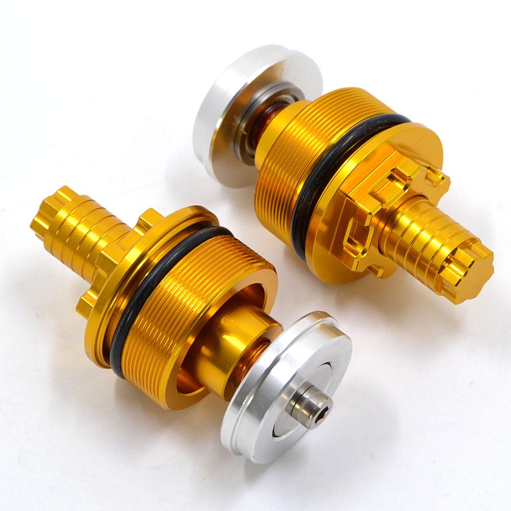 Front shock absorber screw cover Cap Preload Adjusters Fork Bolts For Suzuki SV650 S GSF 400 600 650 Bandit GSX 400 Impulse