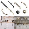 Dekorative Antike Bronze Schrankgriffe Beschläge Ausgehöhlte Kleiderschrank Türgriffe Vintage Schubladengriffe Badezimmer