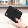 RFID travel passport set with passport holder and PU luggage label 2 pieces/set suitable for men and women's travel accessories