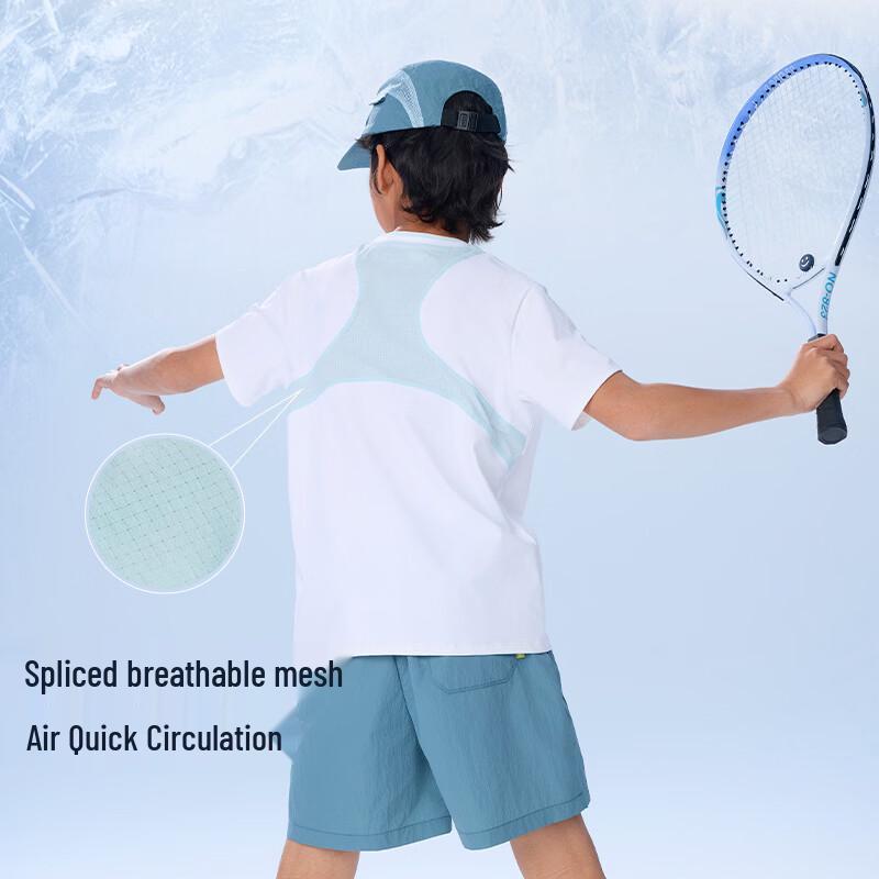 onmygame Kids Sun Protection Cooling Quick-Dry Short Sleeve T-Shirt