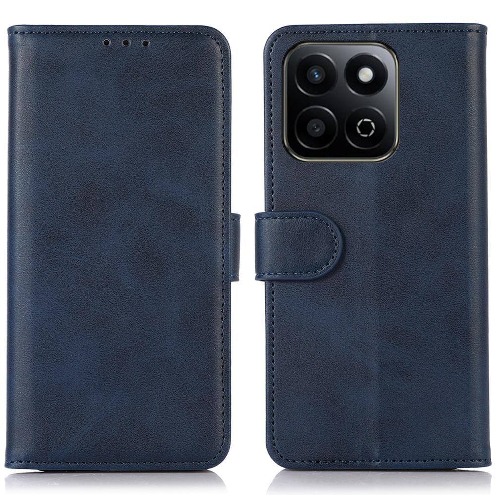 For Honor X7c 4G/200 Smart 5G/Play 60 Plus 5G Case Cowhide Texture Leather Wallet Phone Cover with Stand