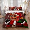 3Pcs Christmas Freddy'S Celebration Bedding Sets For All Sizes New 3D Printed Bed Cover Comforter Duvet Cover Pillowcase Bedroom Decoration