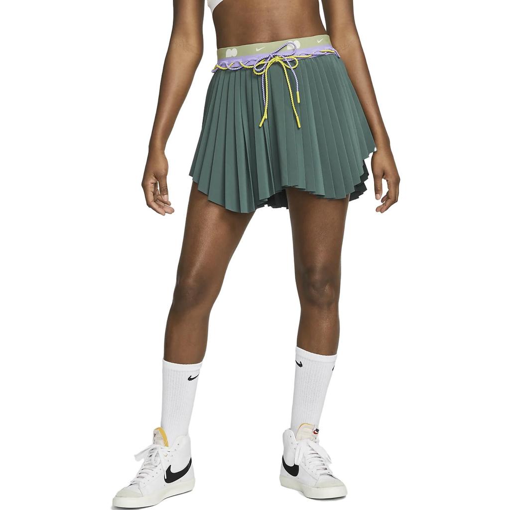 Nike X Naomi Osaka Lässige Kurze Röcke Damen Fichtengrün DX1843-309
