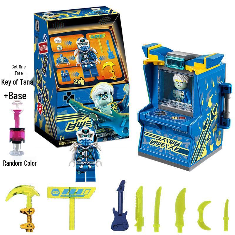 Phantom Ninja Boy Educational Building Blocks - Empire Energy Assembly 1st Street Arcade Toy