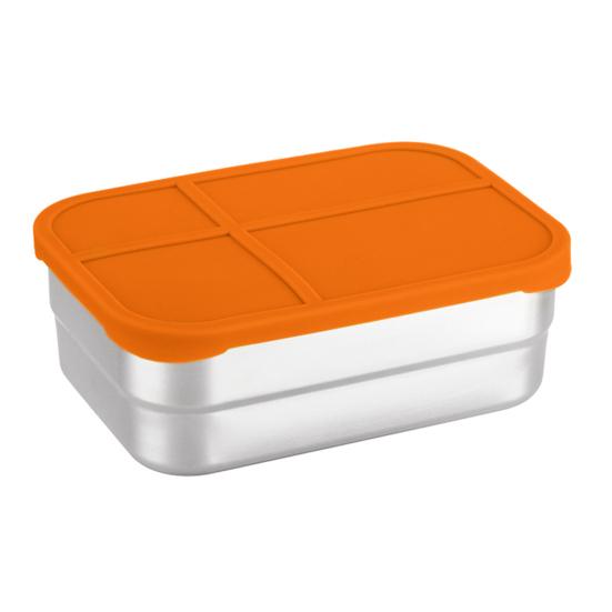 Food Storage Containers With Lids Stainless Steel Snack Box Leak-Proof Stackable Meal