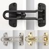Black Silver Gold Zinc Alloy Door Lock Heavy-duty Safety Lock Latch, Suitable for Hotel Apartment Home Hardware