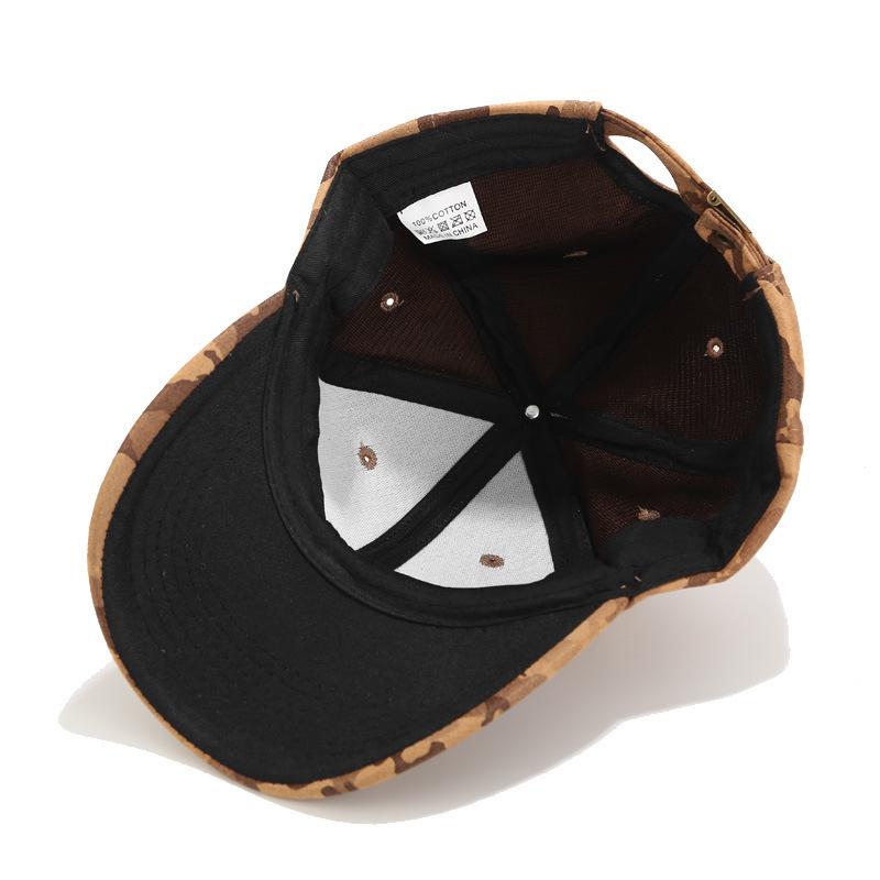 Zamszowa czapka baseballowa w kamuflaż dla kobiet na sporty outdoorowe, kapelusz dżunglowy, ochrona przed słońcem, kapelusz przeciwsłoneczny