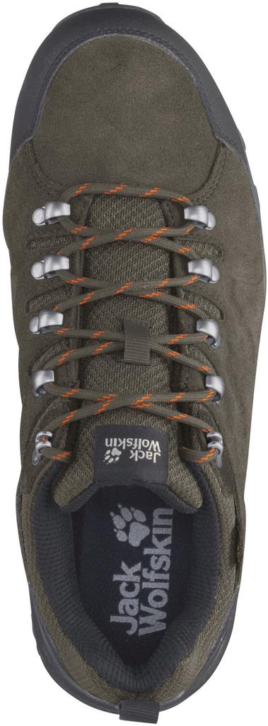 Обувь для треккинга Jack Wolfskin Refugio Texapore Low (4049851) khaki/phantom