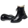 Fashion AIYUQI Women's Ankle Boots 2025 New Non-slip Warm Genuine Leather Female Winter Shoes Large Size Platform Snow Boots For Women