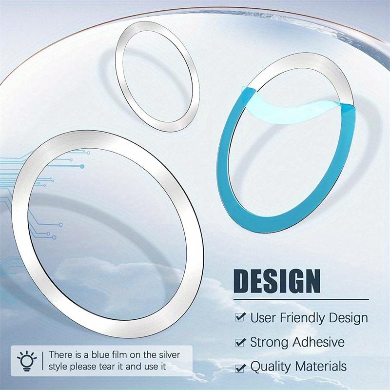 Finger Ring Metal Sheets For Magnetic Car Mobile Phone Holder with Wireless Charging Cellphone Iron Plate Sticker For Magsafe