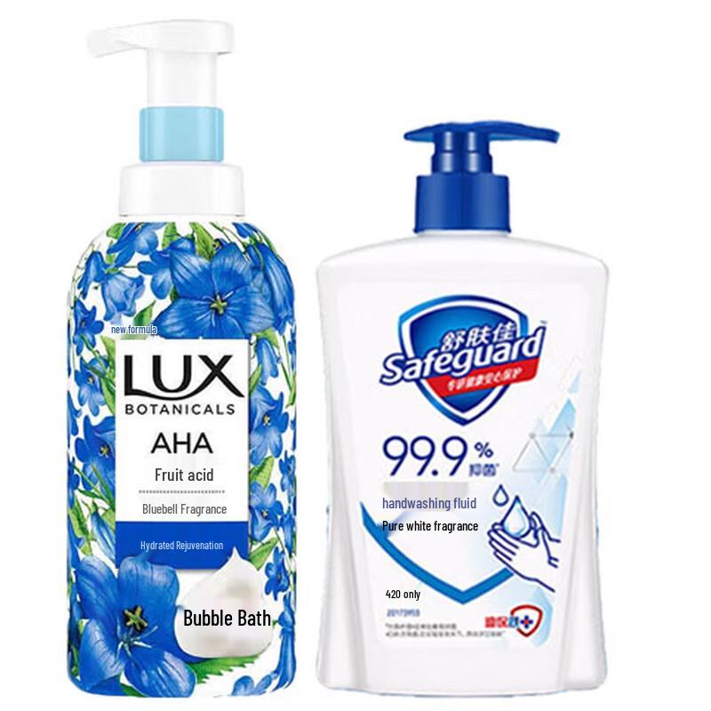 

Lux Bluebell Shower Gel & Safeguard Hand Wash Duo